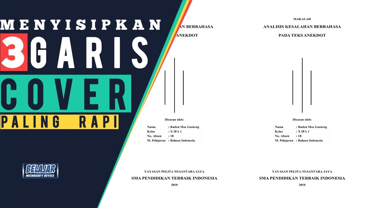 80 Cara Membuat Cover Makalah Di Microsoft Word 2013 Terbaru 80 Cara Membuat Cover Makalah Di Microsoft Word 2013 Terbaru
