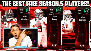 THE BEST FREE 96 OVERALL SEASON 5 PLAYERS TO MAX OUT FIRST IN MADDEN 25!