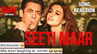 Salman Khan - Disha Patani's Song 'Seeti Maar' From Radhe Out | Netizens React
