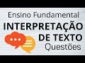 Simulado II - Português - Interpretação de texto - Ensino Fundamental