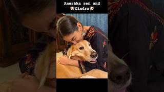 Anushka Sen and her pet dog Cindra | Best moment #trending #viral #status #trend #love  #shorts