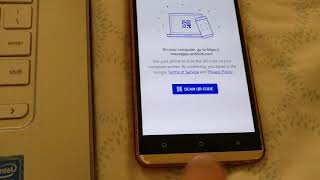 Send android phone sms texts to your PC web browser using: messages.android.com