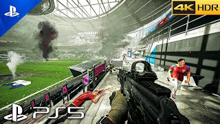 (PS5) VERDANSK STADIUM ATTACK - Modern Warfare III | Realistic ULTRA Graphics Gameplay[4K 60FPS HDR]