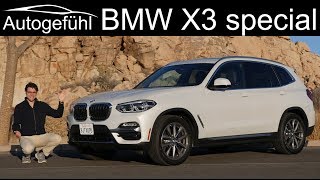 BMW X3 30i xDrive FULL REVIEW US spec with scenic Joshua Tree National Park & Mulholland Drive