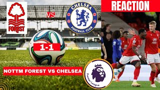 Nottingham Forest vs Chelsea 1-1 Live Stream Premier league Football EPL Match Commentary Highlights