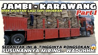 EFEK MUATAN LAGI SEPI ORDERAN ‼️ MOBIL TRUK ANGKUT RONGSOKAN SEGINI BANYAKNYA 😱 SIBA SURYA TRANSPORT