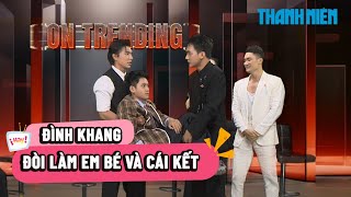 Dinh Khang sprayed glue agreeing to skit with Steven Nguyen, Do Nhat Hoang