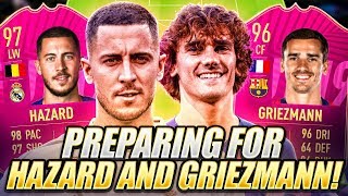 PREPARING FOR FUTTIES HAZARD \u0026 GRIEZMANN! FIFA 19 Ultimate Team