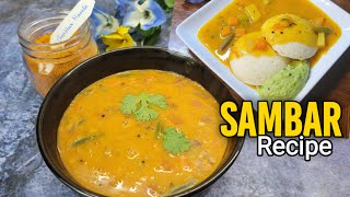 Sambar Recipe for idli Dosa - Sambar