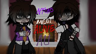 °• AFTONS MEET ALIVE AU •° // Gacha // FNAF // AU // FNAF ( ALIVE AU ) //