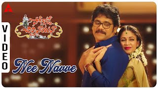 Nee Navve Video Song || Soggade Chinni Nayana Movie || Nagarjuna, Lavanya Tripathi || Annapurna