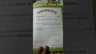 bsc part 1 practical copy chemistry/how to fill practical copy certificate page #shorts #certificate