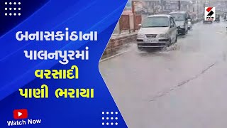 Banaskantha Rain | બનાસકાંઠાના પાલનપુરમાં વરસાદી પાણી ભરાયા | Monsoon | Gujarat