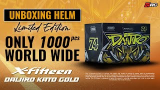 UNBOXING SHOEI X15 DAIJIRO KATO GOLD 🔥 HELM LEGEND INI CUMA ADA 1000PCS DI DUNIA ❗️❗️