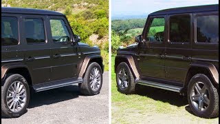 G500 vs G500 - 2015 G Wagon against the 2018 G Wagon