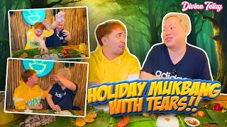 MASAYA NA MEDYO MAY PA KONTING LUHA,  ITONG HOLIDAY MUKBANG NAMING DALAWA! | DIVINE TETAY