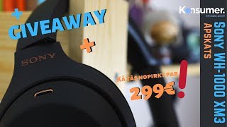 Labākās Sony austiņas + GIVEAWAY | Konsumer