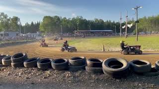 Richmond Corner lawnmower race July 2022