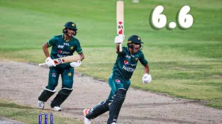 Pakistan Vs Afghanistan winning moment Thrilling last over Pak vs Afg Naseem shah sixes