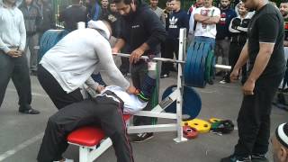 Solomon 205kg bench press @ Heartbeats comp 2012