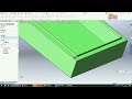 2 solidworks钣金建模：电箱的绘制方法（上） solidworks新手入门 钣金加工 钣金人 画图 solidworks教学