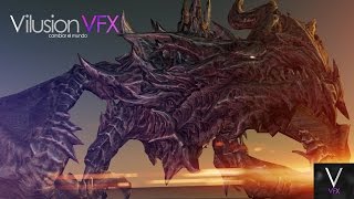 CGI 3D Animated Test "Dragon" - by Vilusion VFX