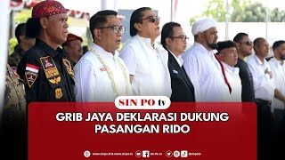 GRIB Jaya Deklarasi Dukung Pasangan RIDO