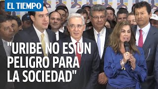 Uribistas defienden inocencia del expresidente Álvaro Uribe