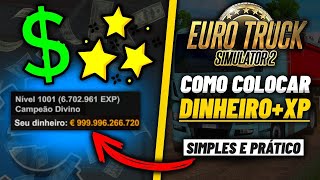 Como colocar Dinheiro e XP infinito no Euro Truck Simulator 2 (Tutorial)