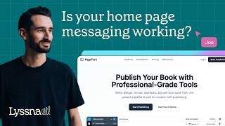 How to test your home page messaging with real users (five second test + design survey) | Lyssna