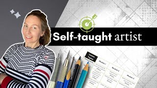 5 steps to becoming a better self-taught artist | How to create your learning plan