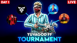 TOURNAMENT DAY 1 | 4 VS 4 PRACTICE | #freefiremax #liveviral #dfg