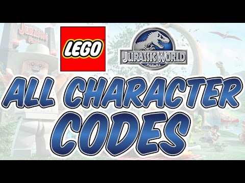 LEGO Jurassic World - All Character Codes