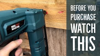 🛠️ Unboxing \u0026 Review: NEU MASTER Upgraded Brad Nailer!