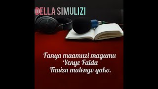 Kuwa na Maamuzi Magumu yenye faida. #malengo #mafanikio #dellasimulizi #ujumbe