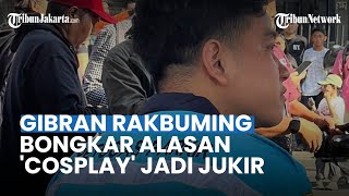 Gibran Blak-blakan Alasan 'Cosplay' Jadi Petugas Parkir hingga Jadi Pergunjingan