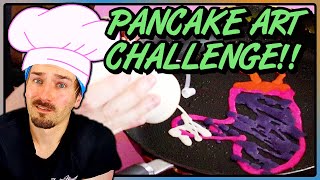 DIY Pancake Art Challenge For Pancake Day! Random Object Generated Pancakes?