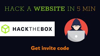 Hack the box invite code challenge | hacking website (2020)