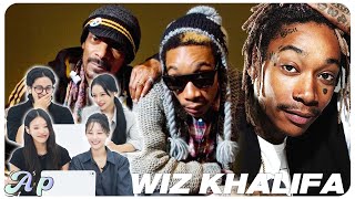 Watch Korean artists react to Wiz Khalifa’s music videos, the rapper known for his hits l Asopo