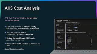 Easy chargeback with AKS Cost Analysis