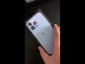 unboxing iphone 13 pro max cardboard