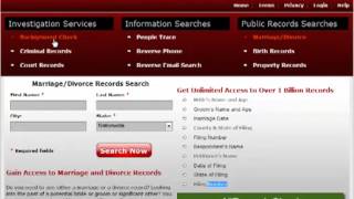 How to Do FREE Marriage & Divorce Records Search Online