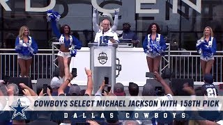 Cowboys Select CB Michael Jackson With Pick 158 | Dallas Cowboys 2019