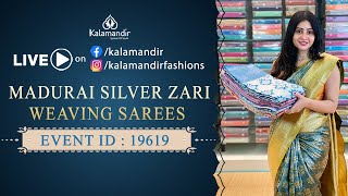 Madurai Silver Zari Weaving Sarees - Offer Price | WhatsApp Number 9852 9852 99 | Kalamandir Sarees