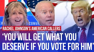 American callers go head-to-head on Trump vs Biden | LBC