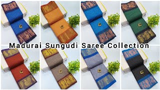 Madurai Sungudi Saree 🪄 Saree Without Blouse 630+$ 🪄 ☎️9655430091 #skfashion #maduraisungudicotton