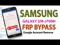 Samsung J7 FRP Bypass 2020 | Bypass Google Account Samsung J700h android 6.0.1