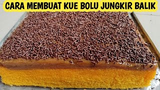 VIRAL CARA MEMBUAT KUE BOLU JUNGKIR BALIK  BY DPINK