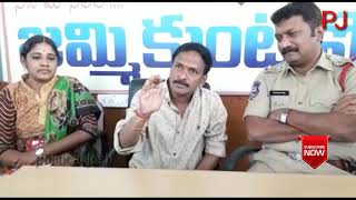 పోలీస్ స్టేషన్లో  వేణుమాధవ్ ఫ్యామిలీ Il Camedian Venu madhav family on Police station ll PJ