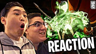 Mortal Kombat 11 - Our FIRST Reaction To Both Spawn Fatalities!!! [REACTION]